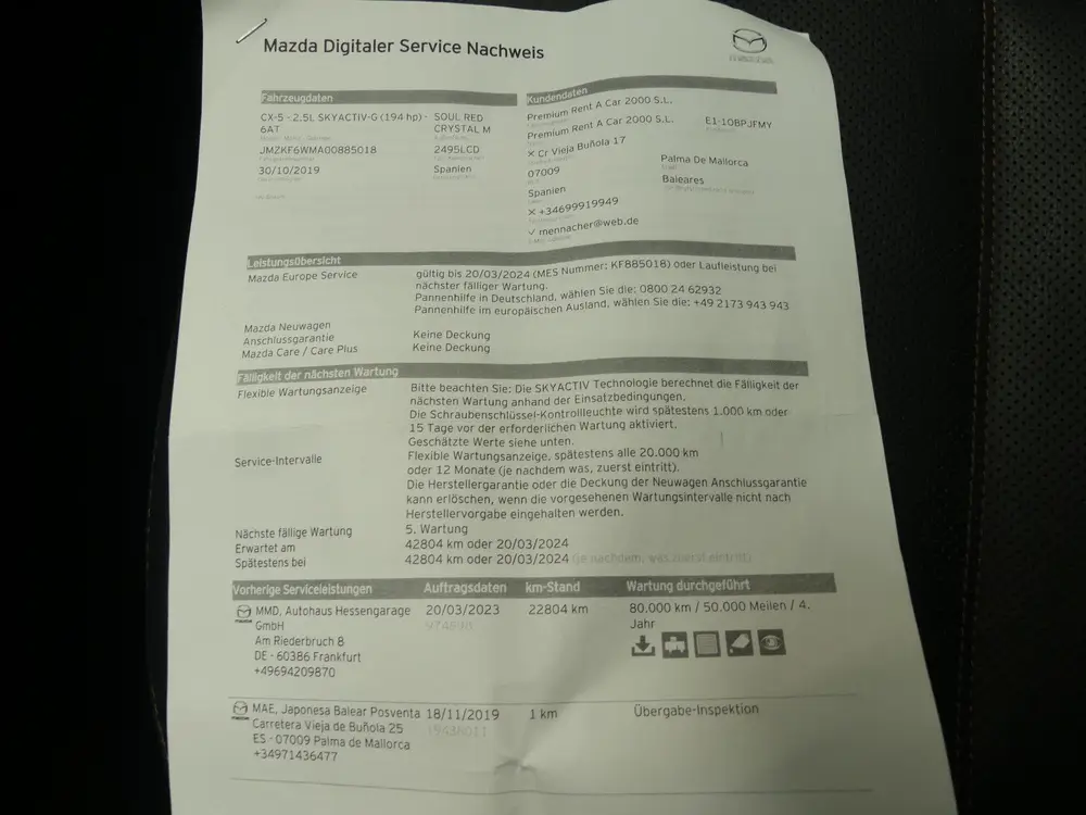 Mazda CX-5 2.5 SkyActiv-G 194 Luxury uit 2019, foto 16