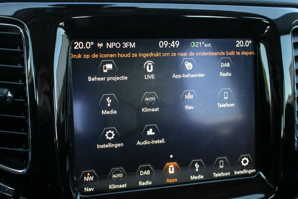 Jeep Compass 1.4 MultiAir Night Eagle - Carplay | Cam. | Cru uit 2019, foto 20