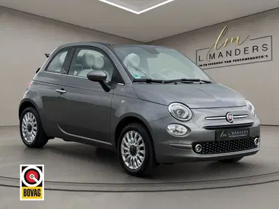 Fiat 500C 1.0 Hybrid Dolcevita 2022 GRIJS uit 2022