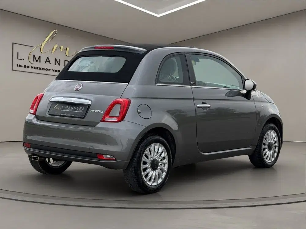 Fiat 500C 1.0 Hybrid Dolcevita 2022 GRIJS uit 2022, foto 15