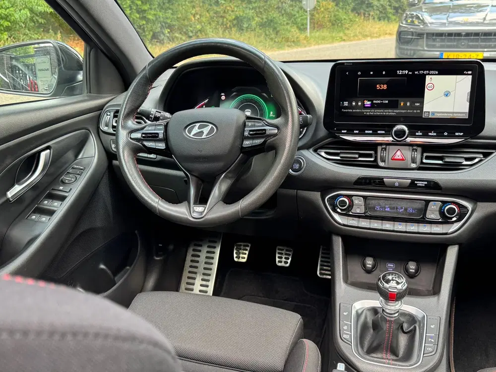 Hyundai i30 1.5 T-GDi 160PK MHEV N Line NARDO GREY PAN uit 2021, foto 12