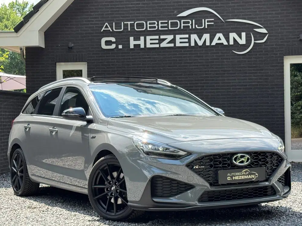 Hyundai i30 1.5 T-GDi 160PK MHEV N Line NARDO GREY PAN uit 2021, foto 20
