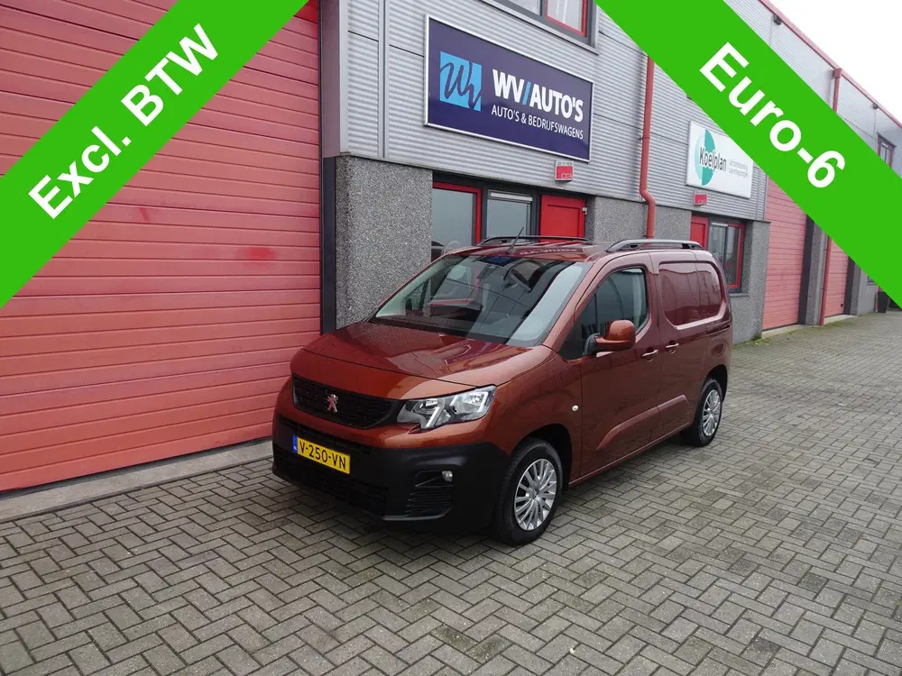 Peugeot Partner 1.6 BlueHDI Premium navi 2 x schuifdeur ai uit 2019