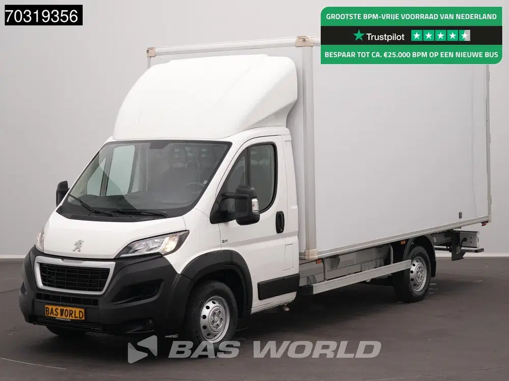 Peugeot Boxer Bakwagen Achterdeuren 140PK Navigatie Ca uit 2021