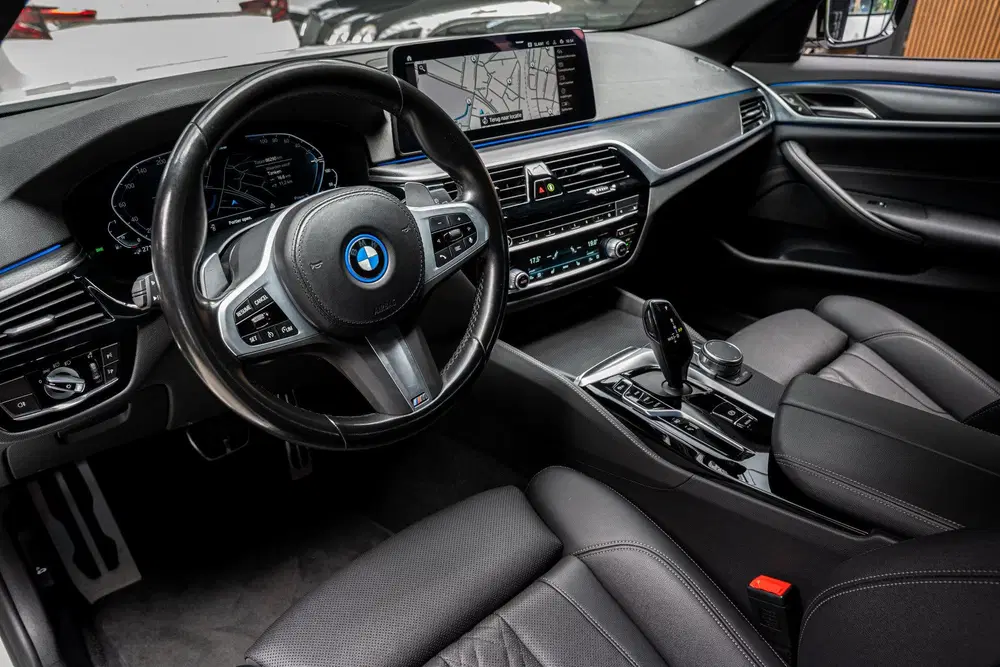 BMW 5-serie 5 Serie Touring 530e M-Sport Navi Leer Spo uit 2022, foto 9