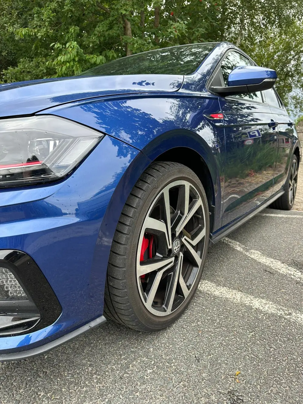 Volkswagen Polo 2.0 TSI 200pk 6-DSG 2020 Blauw uit 2020, foto 2