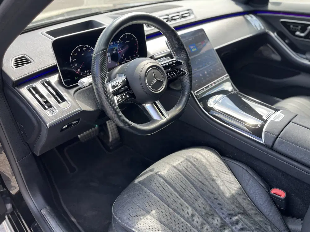 Mercedes-Benz S-Klasse 350d 4MATIC AMG Line HUD Panoramadak uit 2021, foto 5