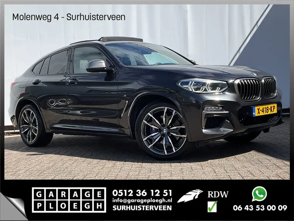 BMW X4 M40i High Executive HUD Memory Pano.dak H/K M-Sport uit 2019