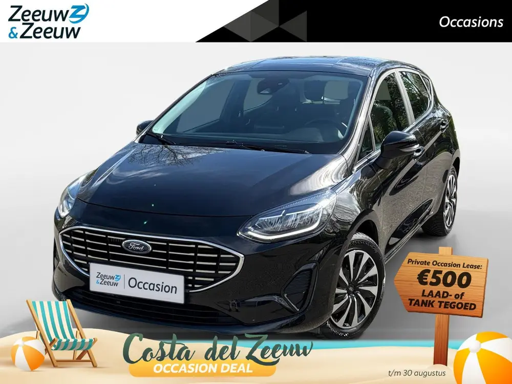 Ford Fiesta 1.0 EcoBoost Hybrid Titanium 125PK uit 2023