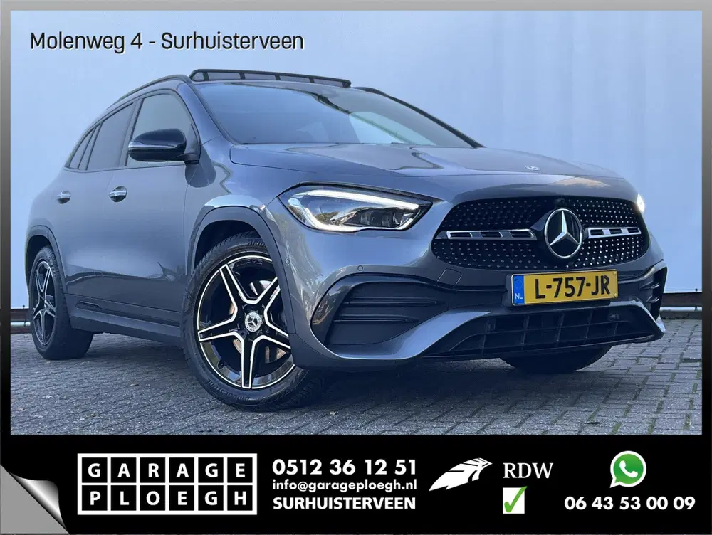 Mercedes-Benz GLA GLA 180 Aut7 Solution AMG Pano.dak Stoel e uit 2021