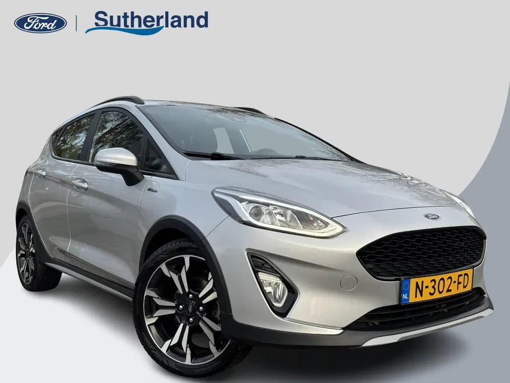 Ford Fiesta 1.0 EcoBoost Active X 95pk 18 inch velgen uit 2020
