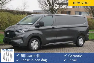 Ford Transit Custom 300L 136PK Trend BPM VRIJ 13" Sync Navi uit 2024