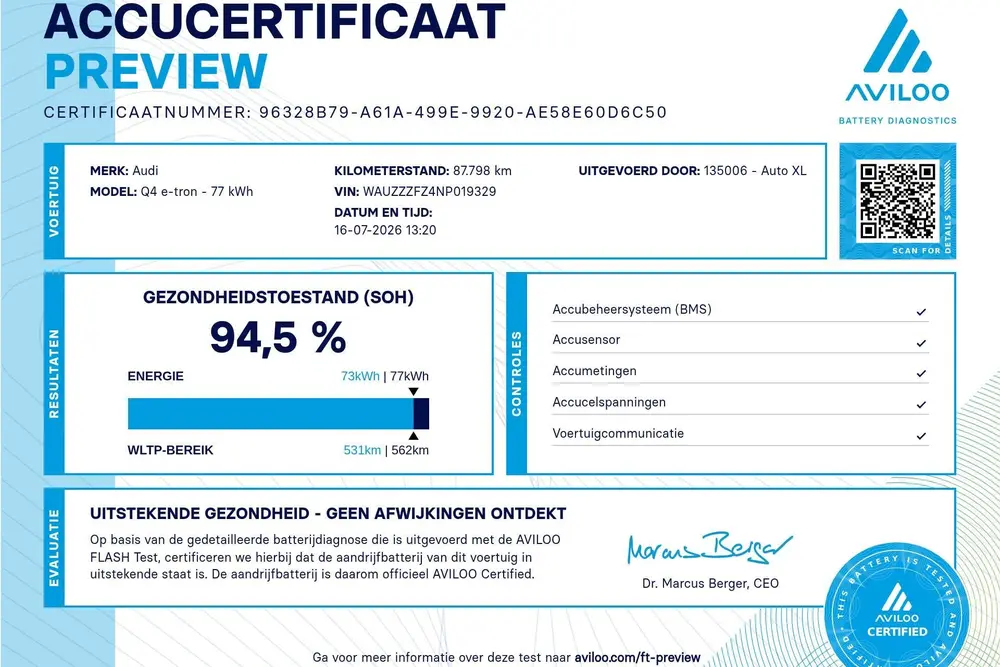 Audi Q4 e-tron 40 Competition 77 kWh (SOH 95%) Leder RS-i uit 2021, foto 2