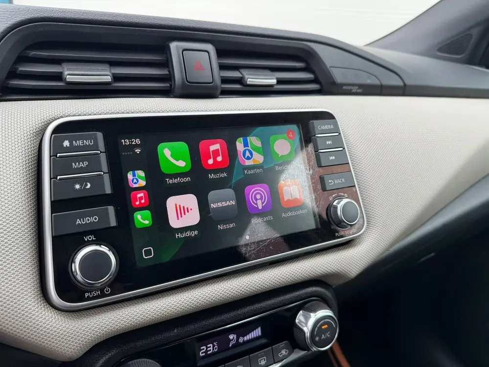 Nissan Micra 1.0 IG-T N-Connecta Camera Apple carplay uit 2019, foto 11