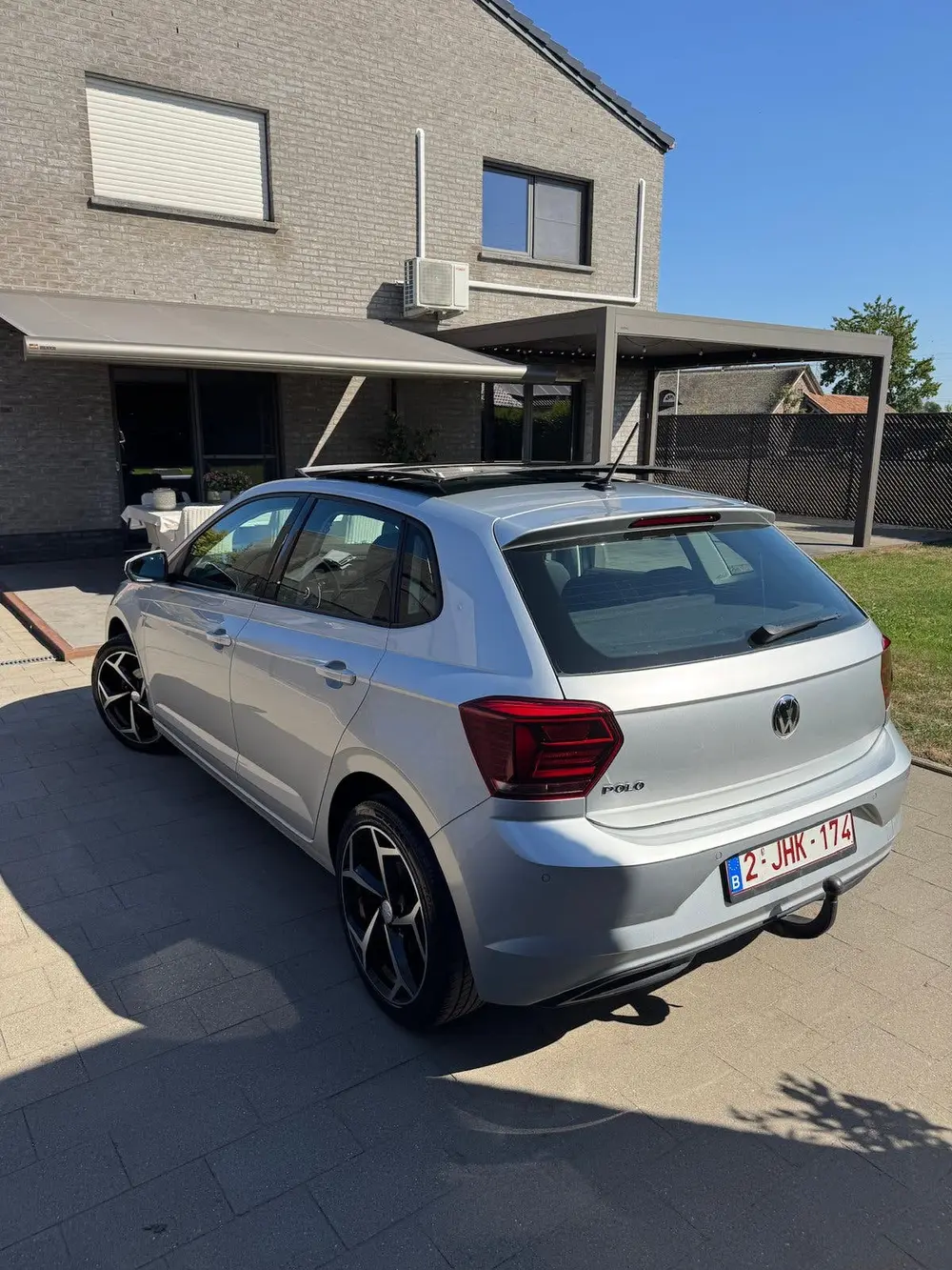 Volkswagen Polo VW POLO 1.0 TSI *KEYLESS - CARPLAY - TREKHAAK - PANORAMA DAK uit 2019, foto 3
