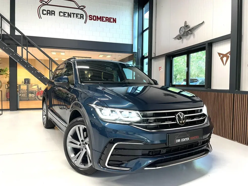 Volkswagen Tiguan 1.5 TSI R-Line/ Cam/ IQ LED/ CarPlay/ Trek uit 2022, foto 2