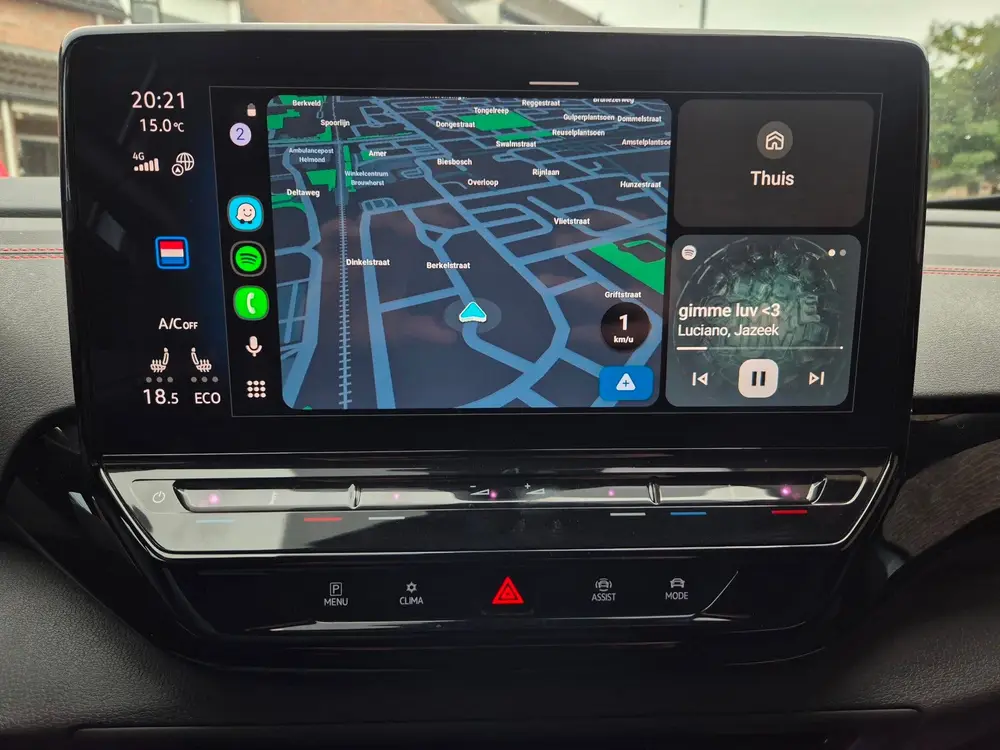 Volkswagen ID.4 GTX 4Motion 77 KWh 1E Eig. 95,4% SoH Sport NAP NL CarPlay LED Trekhaak BTW Auto Stuurverwarming Adaptieve Cruise ID.4 GTX 4Motion 77 kWh 1e Eig. 95,4% SoH Sport N uit 2023, foto 18