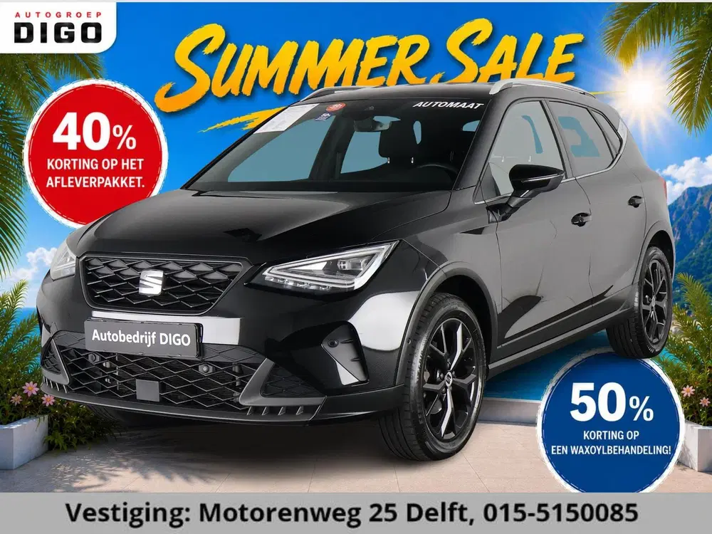 SEAT Arona 1.0 TSI FR BUSINESS AUTOMAAT GARANTIE 5-20 uit 2024