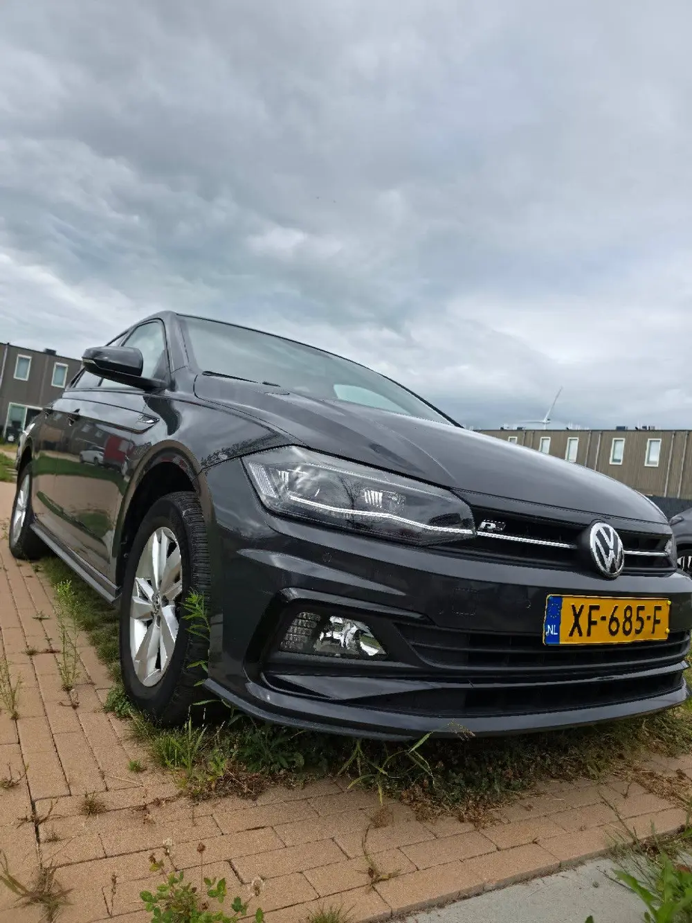 Volkswagen Polo 1.0 TSI 95pk 2019 Grijs | R Line | Pano dak uit 2019, foto 5