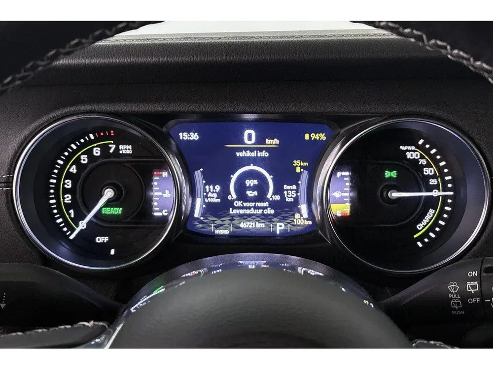 Jeep Wrangler Unlimited 4xe 380 Sahara NL Auto Leder Sto uit 2022, foto 11