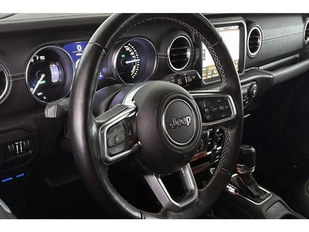 Jeep Wrangler Unlimited 4xe 380 Sahara NL Auto Leder Sto uit 2022, foto 12