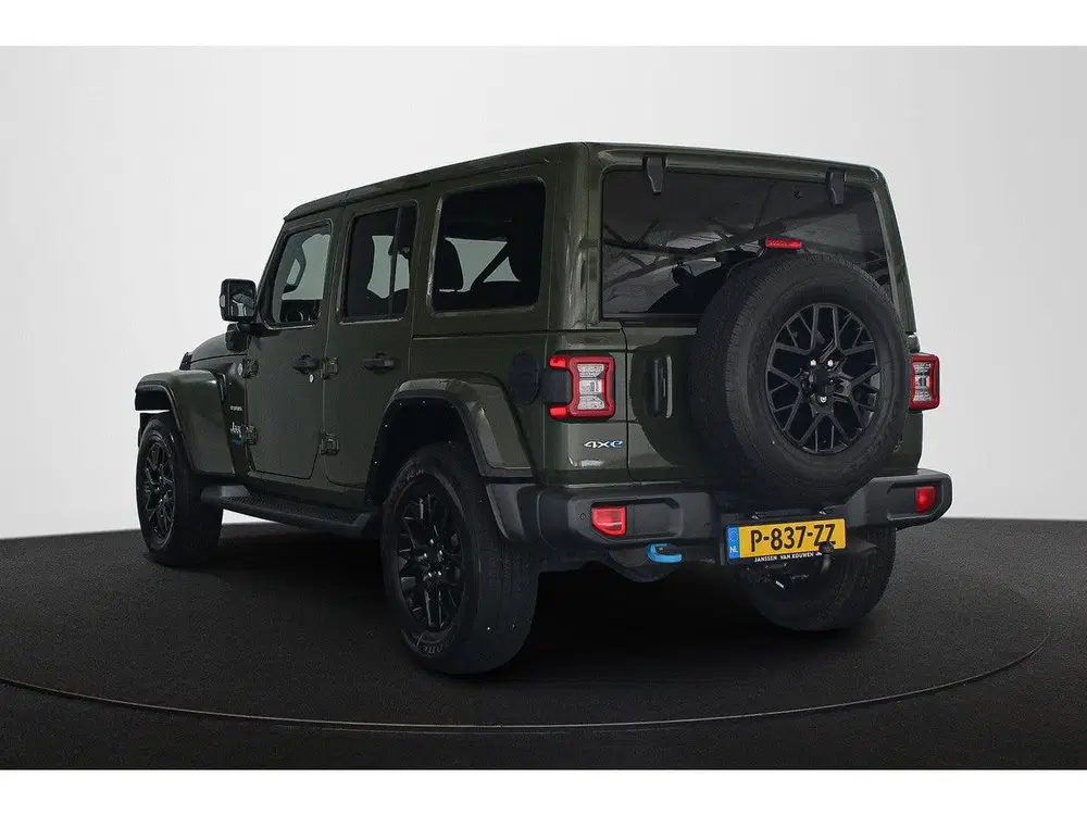 Jeep Wrangler Unlimited 4xe 380 Sahara NL Auto Leder Sto uit 2022, foto 4