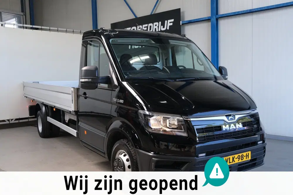 MAN TGE 50 2.0 Extra Lang DL Pick-up uit 2021