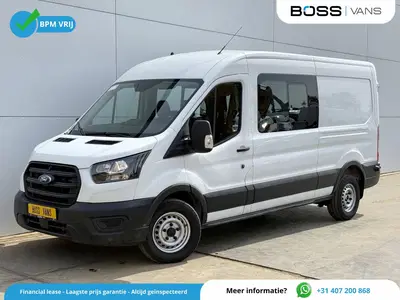 Ford Transit DC 2.0 TDCI L3H2 130PK 6-persoons Dubbele uit 2021
