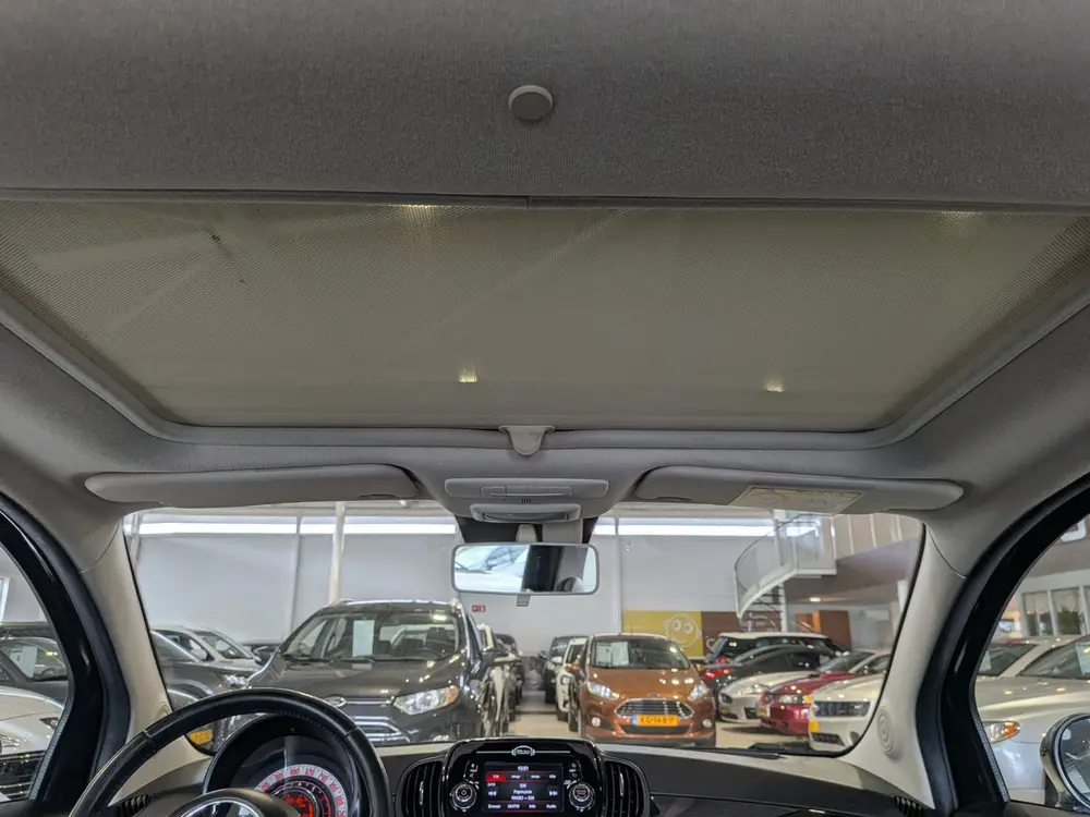 Fiat 500 0.9 TwinAir Turbo Lounge Airco, Panoramadak, Stuurb uit 2019, foto 10