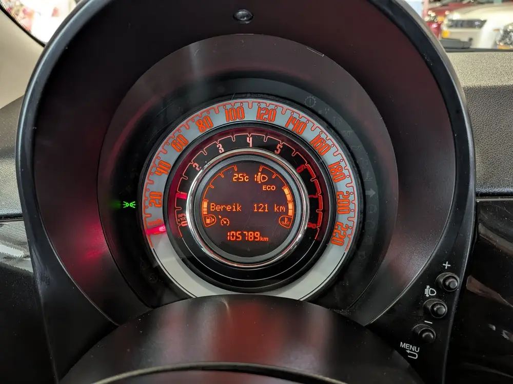 Fiat 500 0.9 TwinAir Turbo Lounge Airco, Panoramadak, Stuurb uit 2019, foto 13