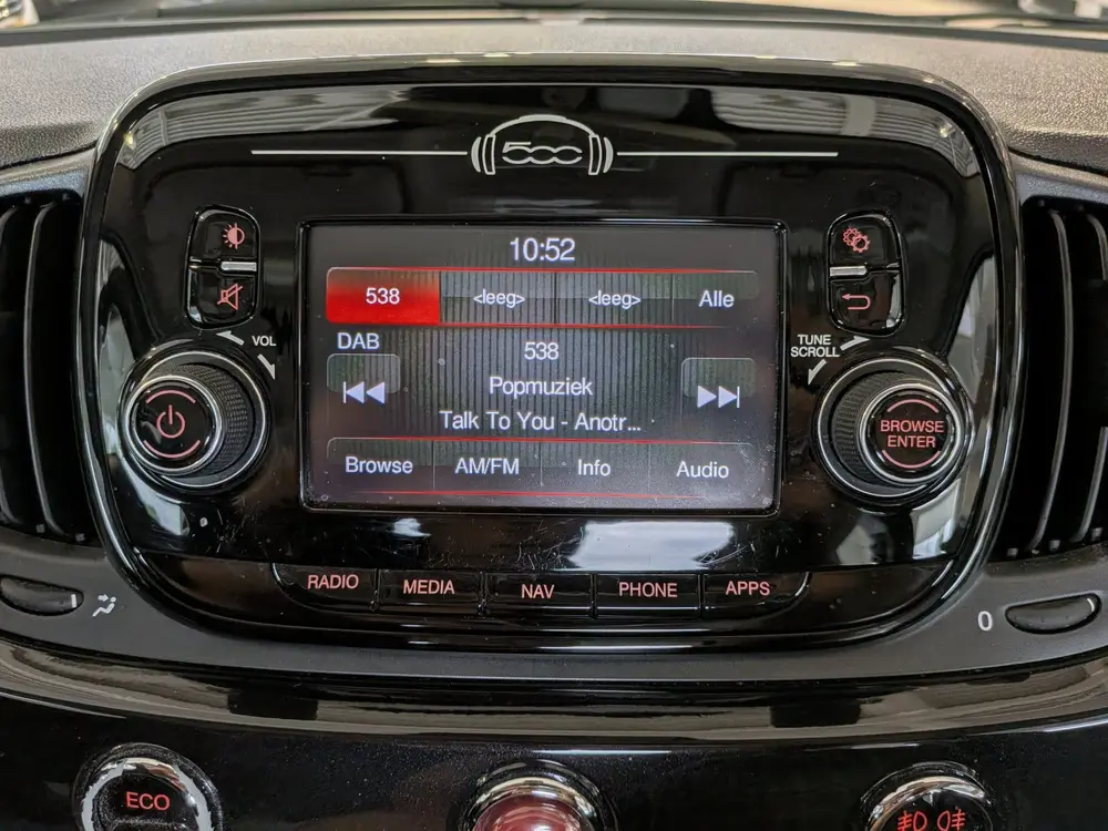 Fiat 500 0.9 TwinAir Turbo Lounge Airco, Panoramadak, Stuurb uit 2019, foto 19