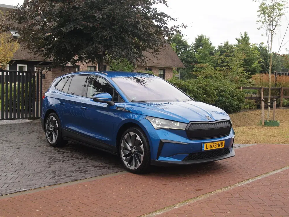 Skoda Enyaq 80 First Edition uit 2021, foto 4
