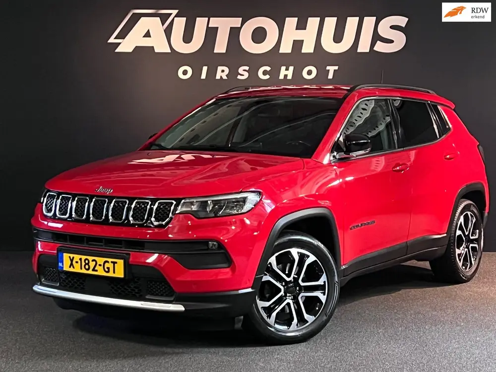 Jeep Compass 1.3T S Keyless/ Stuurverwarming/ Carplay/ Trekh uit 2021