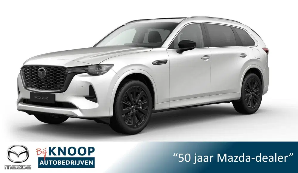 Mazda CX-80 2.5 e-SkyActiv PHEV Homura Plus 7-pers. uit 2026