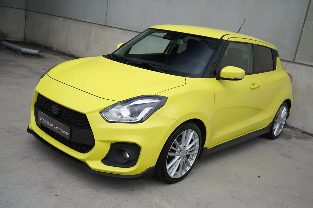 Suzuki Swift 1.4 Sport 140pk, Champion Yellow, ACC, Carplay uit 2019, foto 18
