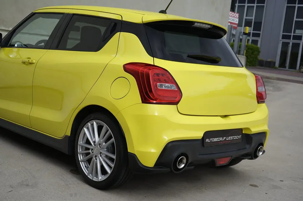 Suzuki Swift 1.4 Sport 140pk, Champion Yellow, ACC, Carplay uit 2019, foto 20