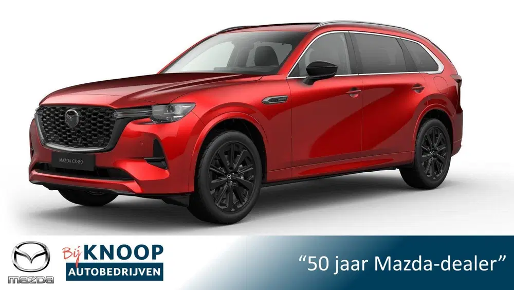 Mazda CX-80 2.5 e-SkyActiv PHEV Homura Plus 7-pers. uit 2026