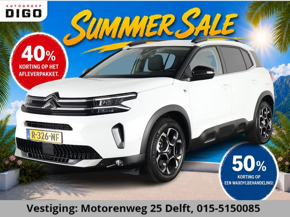 Citroën C5 Aircross Citroen C5 Aircross 1.6 PLUG-IN HYBRID BUS uit 2022