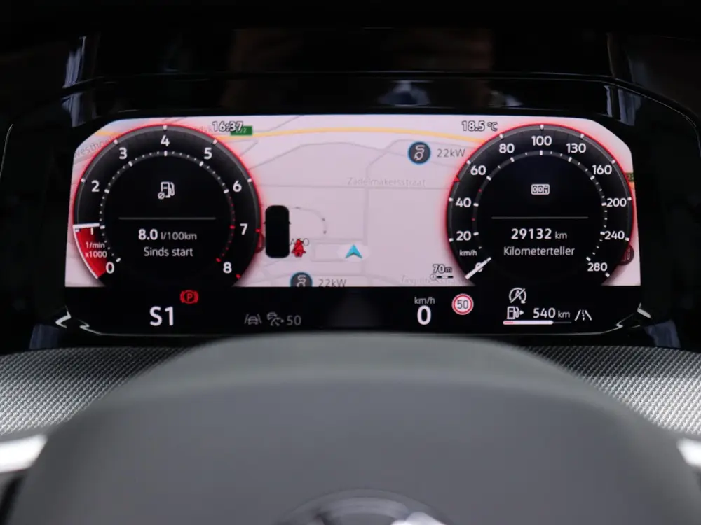 Volkswagen Golf 2.0 TSI GTI | Panoramadak | Stoel- en stuurv uit 2024, foto 20