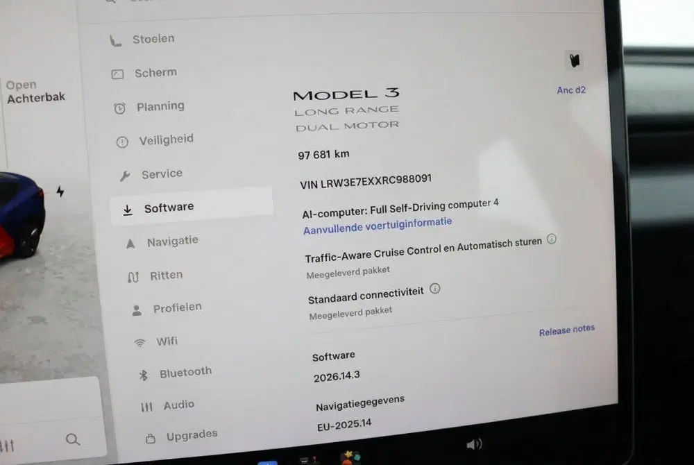 Tesla Model 3 Long Range Premium Highland AWD 78kWh SOH uit 2023, foto 15