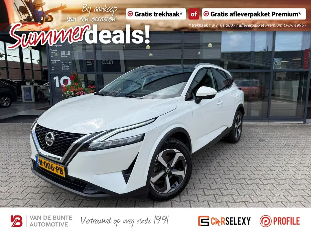 Nissan Qashqai 1.3 MHEV Premiere Edition *Trekhaak & ACC* uit 2021