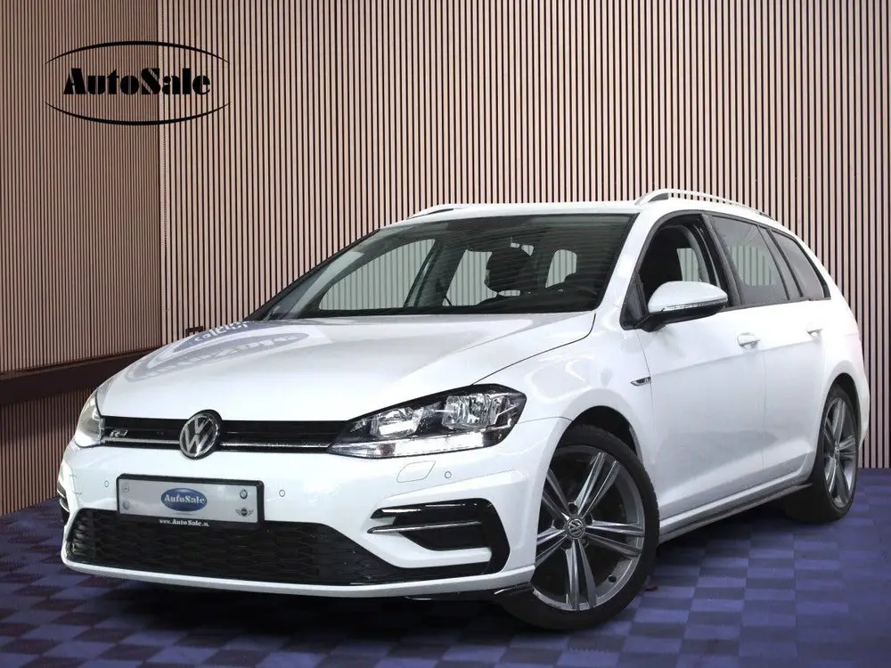 Volkswagen Golf Variant 1.5 TSI R-Line 1eEIGNR! NAV BT STOEL uit 2019