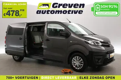 Fiat Scudo Toyota ProAce Electric Worker Extra Range uit 2022