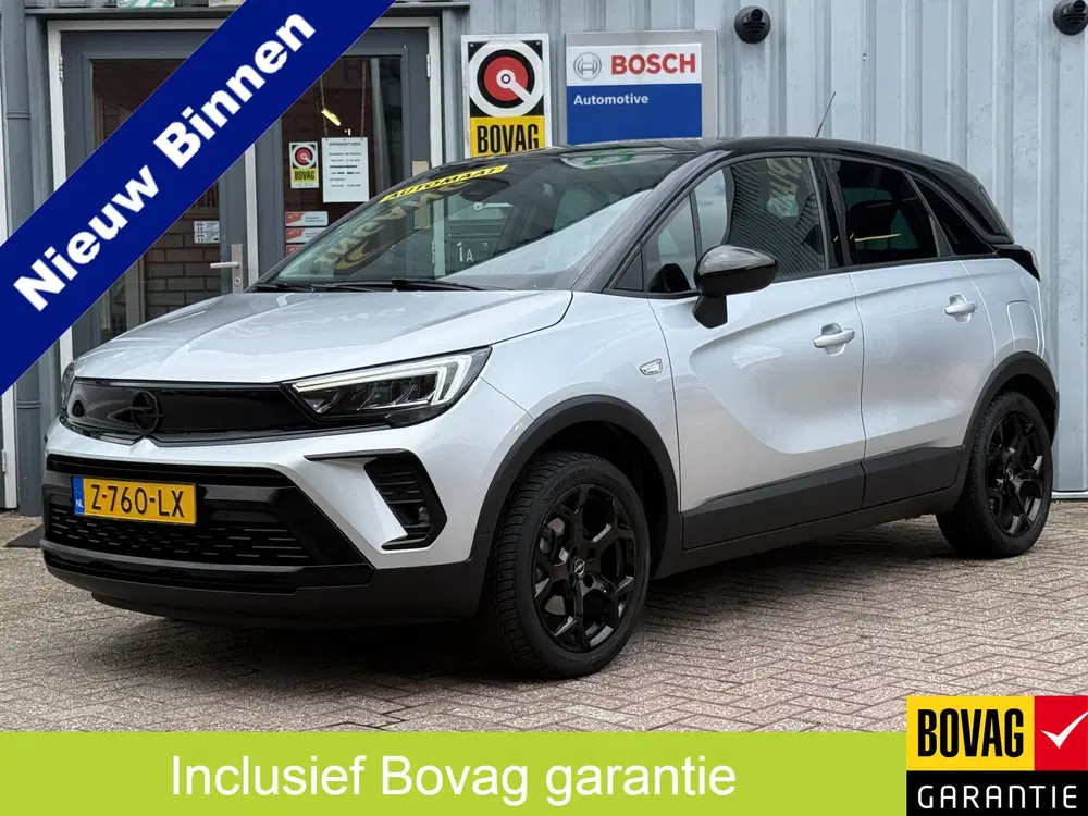 Opel Crossland 1.2 Turbo Elegance. uit 2024