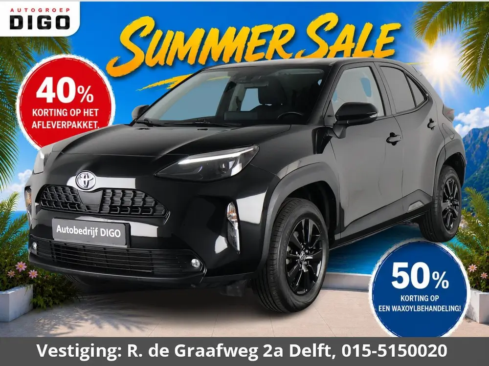Toyota Yaris Cross 1.5 Hybrid 115 Black Edition uit 2022