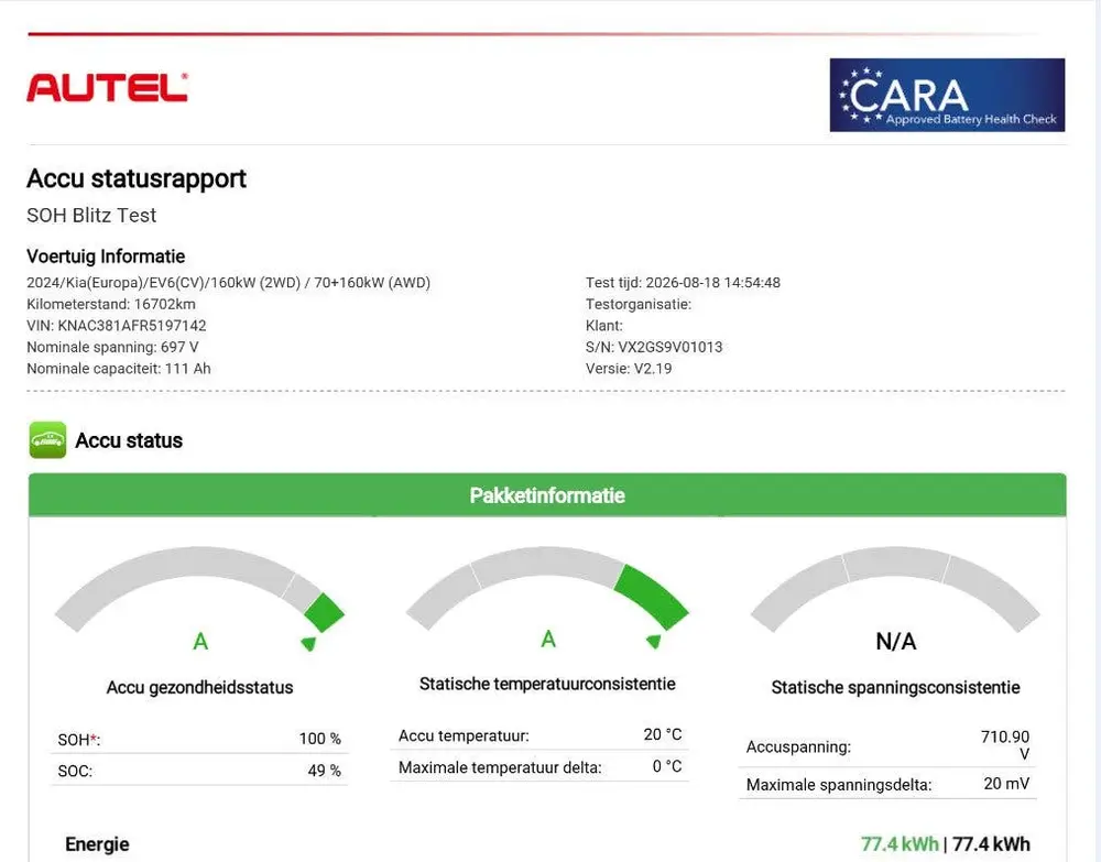 Kia EV6 Edition 77.4 kWh uit 2025, foto 4