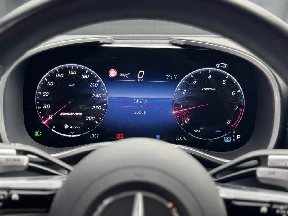 Mercedes-Benz SL Roadstar AMG 43 Burmester HUD uit 2023, foto 14