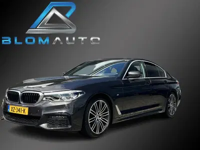 BMW 5-serie 520i M-SPORT NL AUTO NAPPA+MEMORY+19INCH N uit 2019