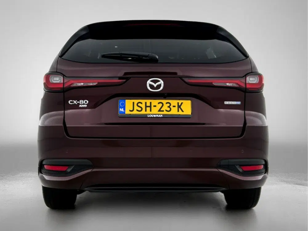 Mazda CX-80 2.5 e-SkyActiv PHEV Homura Plus uit 2025, foto 18