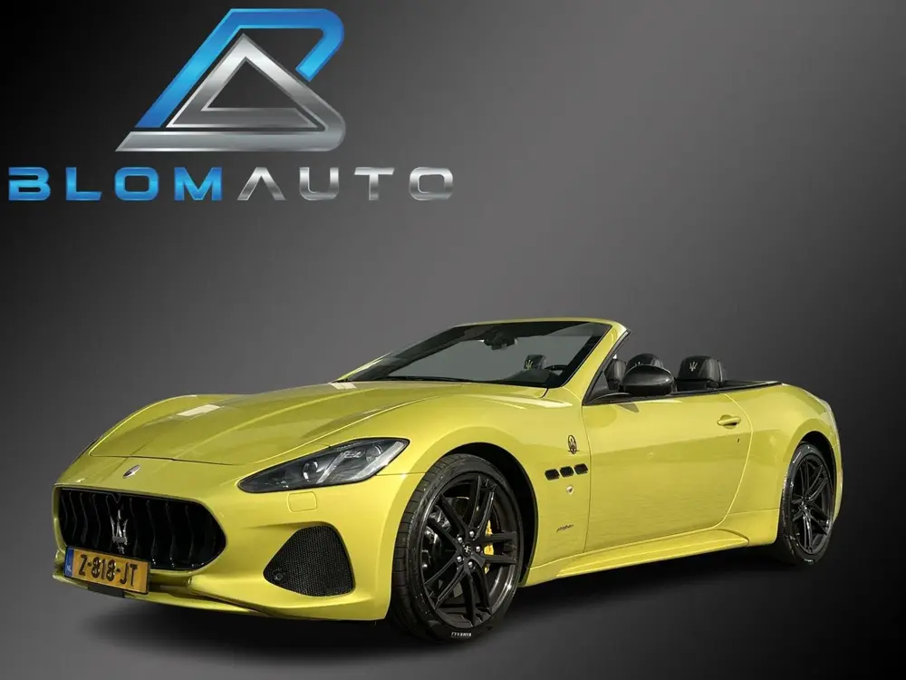 Maserati GranCabrio 4.7 Sport 460PK UNIEK! LAGE KM STAND uit 2019